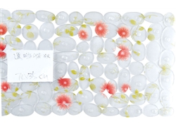 彩色浴室垫JM-2065D(7535印花石头）