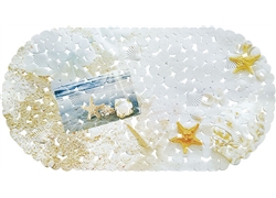 彩色浴室垫JM-2066E(新款石头贝壳 )