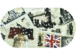 彩色浴室垫JM-2066H(新款石头贝壳 )