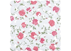 正方浴室垫JM-3002(（4545印花石头红)