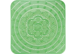 正方浴室垫JM-3004(透明四方花朵三组合）