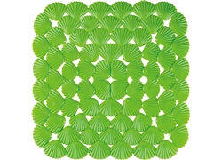 正方浴室垫JM-3013B(实色新款四方贝壳）