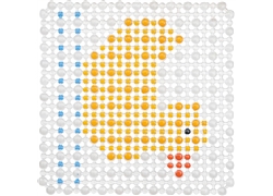正方浴室垫系列JM-3015C(5050卡通水珠单鸭）