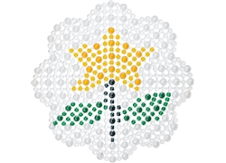 正方浴室垫系列JM-3017B（梅花卡通水珠花朵）