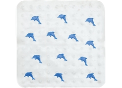 正方浴室垫系列JM-3018A(四方复合垫海豚）