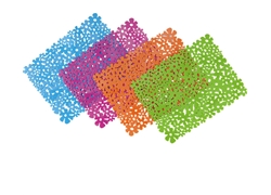 水槽垫系列JM-4020B(实色全款花水槽垫）