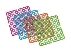 水槽垫系列JM-4024B(四方孔实色水槽垫）