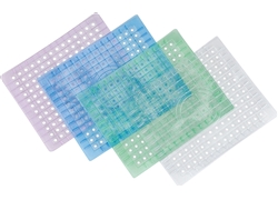 水槽垫系列JM-4028(透明方线条水槽垫）