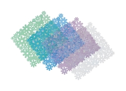 水槽垫系列JM-4029(透明蝴蝶花水槽垫）