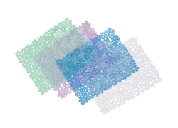 水槽垫系列JM-4030(透明全款花水槽垫）
