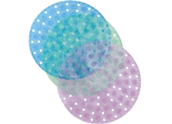 水槽垫系列JM-4031(透明圆形苹果水槽垫）