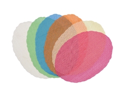 餐垫系列JM-5012(K形单色花边餐垫）