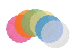 餐垫系列JM-5013(K形单色花边餐垫）