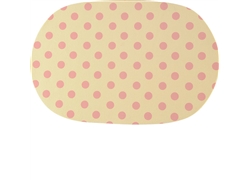 餐垫系列JM-5019(R形椭圆圆点餐垫）