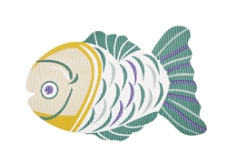 异性门垫系列JM-6008C鱼