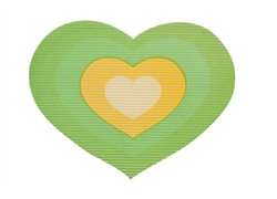 异性门垫系列JM-6009A爱心