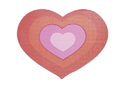 异性门垫系列JM-6009C爱心