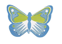 异性门垫系列JM-6012A蝴蝶