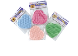 防滑布JM-9017（爱心杯垫）