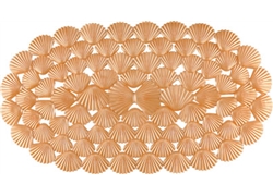  素色浴室垫JM-1023(金色贝壳）