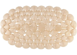 素色浴室垫JM-1024(银色贝壳）