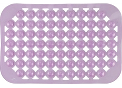 素色浴室垫JM-1028(4731镂空点点圆珠）