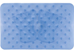 素色浴室垫JM-1032(5535长方双脚）