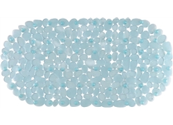 素色浴室垫JM-1053(透明椭圆石头）