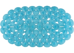 素色浴室垫JM-1056(透明新款贝壳）