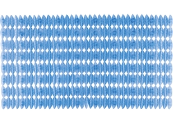 素色浴室垫JM-1065(透明长方小树叶）