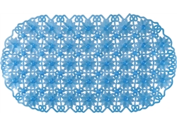 素色浴室垫JM-1070(透明素色花瓣）