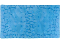 素色浴室垫JM-1077(透明蜘蛛网双脚）