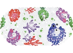 正方浴室垫JM-2004A(卡通石头泡泡鱼）