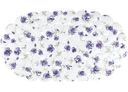 正方浴室垫JM-2005A(椭圆印花贝壳）