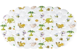 正方浴室垫JM-2006D(新卡通贝壳狐狸）