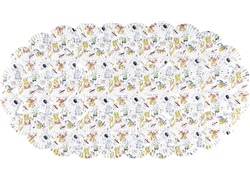 正方浴室垫JM-2006E(新卡通大象贝壳）