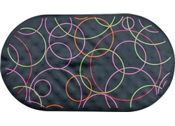 正方浴室垫JM-2016B(9905黑底系列）