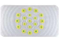 正方浴室垫JM-2028(彩色花朵三组合-1）