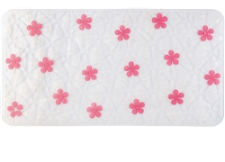 正方浴室垫JM-2030(彩色花莲花）