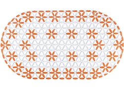 正方浴室垫JM-2031(彩色菊花）