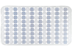 正方浴室垫JM-2034(彩色水晶带刺）