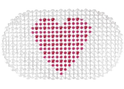 正方浴室垫JM-2037F(卡通水珠爱心）