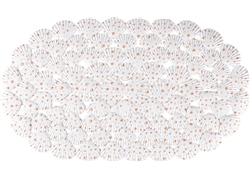 正方浴室垫系列JM-2039C(水滴贝壳）