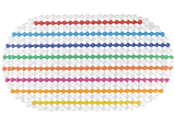 正方浴室垫系列JM-2043(七彩虹）