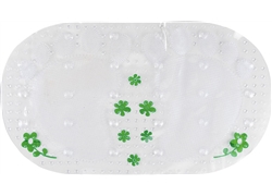 正方浴室垫系列JM-2047(椭圆花朵双脚丫）