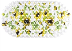 正方浴室垫系列JM-2053B(印花泡泡-1）