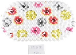 正方浴室垫系列JM-2053E(印花泡泡-4）