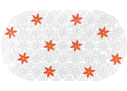 正方浴室垫系列JM-2055(涂色六瓣花）